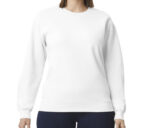 SOFTSTYLE MIDWEIGHT FLEECE ADULT CREWNECK – Image 2