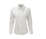 LADIES' LONG SLEEVE TAILORED OXFORD SHIRT – Image 3