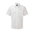MEN'S SHORT SLEEVE CLASSIC POLYCOTTON POPLIN SHIRT – Image 3