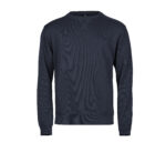 RIBBED INTERLOCK CREW NECK – Image 2