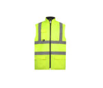 HI-VIS PADDED BODYWARMER – Image 2