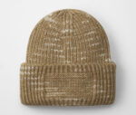 CHUNKY KNITTED PATCH BEANIE – Image 2
