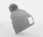 APPLIQUÉ PATCH POM BEANIE