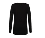 LADIES V BUTTON CARDIGAN