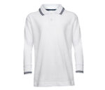 KIDS’ LONG SLEEVE PIQUÉ POLO SHIRT