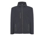 FULL ZIP SOFTSHELL JACKET HOODED – Image 2