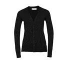 WOMEN'S V-NECK KNITTED CARDIGAN – Image 3