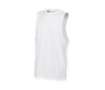 MEN’S HIGH NECK SLASH ARMHOLE VEST