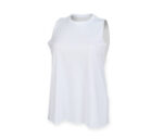 WOMEN’S HIGH NECK SLASH ARMHOLE VEST – Image 2