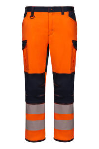 PANTALON STRETCH AVEC GENOUILLÈRES ET BANDES RÉFLÉCHISSANTES – Image 2