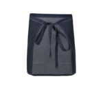 TABLIER EN DENIM COURT